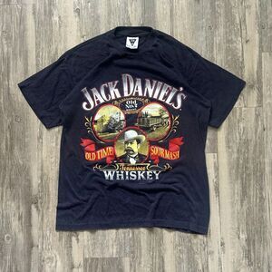 Vintage 80s Jack Daniels Tennessee Whiskey Tee T-Shirt Size Large